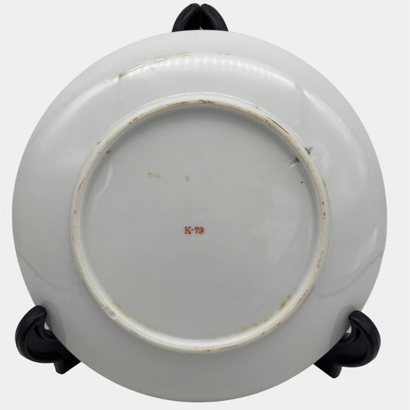 Vintage Hand Painted Porcelain Plates w/ Fruit Designs Yamauchi & Isihara 7.5" - Picture 5 of 8